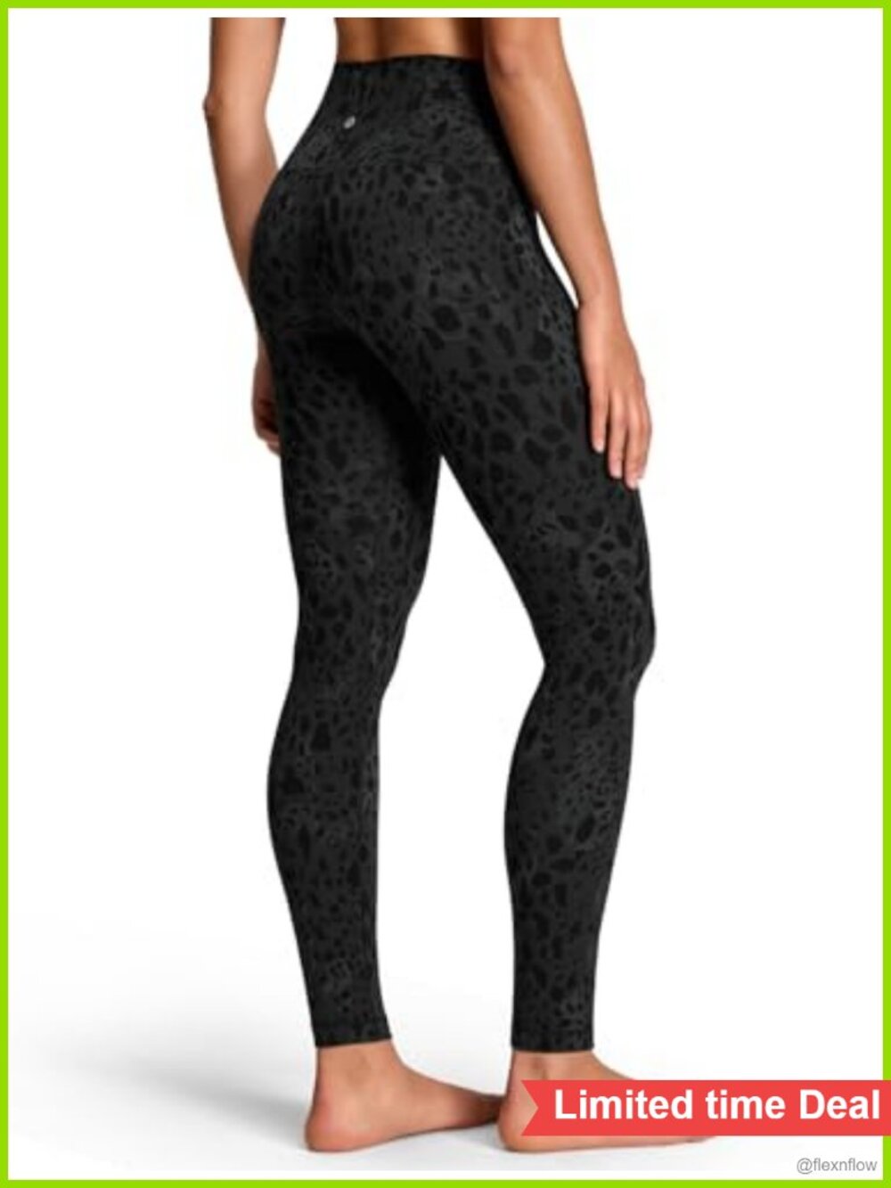 High Waist Ankle Length Workout Leggings with Hidden Pocket